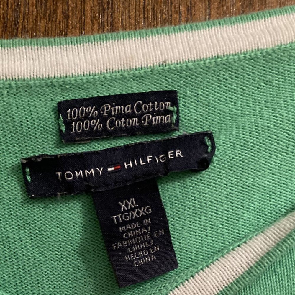 Tommy Hilfiger striped sweater sz XXL - Picture 2 of 2